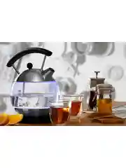 Чайник электрический Harper HWK-GM01 стеклянный, с подсветкой, защита от перегрева, 1,7л,
