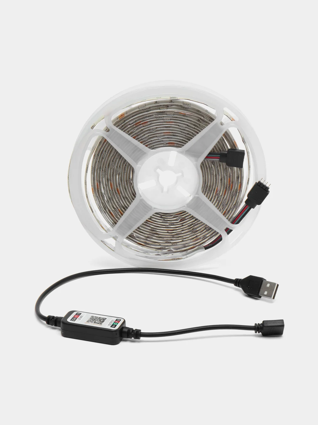 Светодиодная лента RGB, цветная, Bluetooth, 5 метров