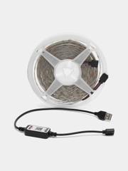 Светодиодная лента RGB, цветная, Bluetooth, 5 метров