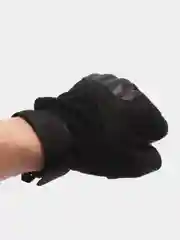 Черный перчатки тактические, защитные без пальцев M L XL
