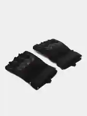 Черный перчатки тактические, защитные без пальцев M L XL
