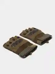 Оливковый перчатки тактические, защитные без пальцев M L XL