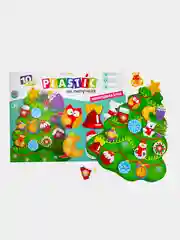 Ёлочка новогодняя. Развивающая игра для малыей на липучках