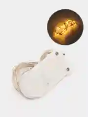 Желтый светодиодная новогодняя LED-гирлянда, проволока для украшения интерьера