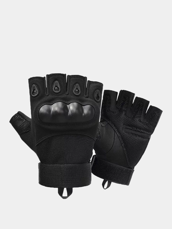 Перчатки тактические, защитные без пальцев M L XL