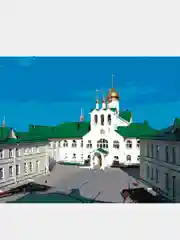 Картина по номерам на холсте с подрамником 50х40 см. "Старо-Голутвин монастырь"