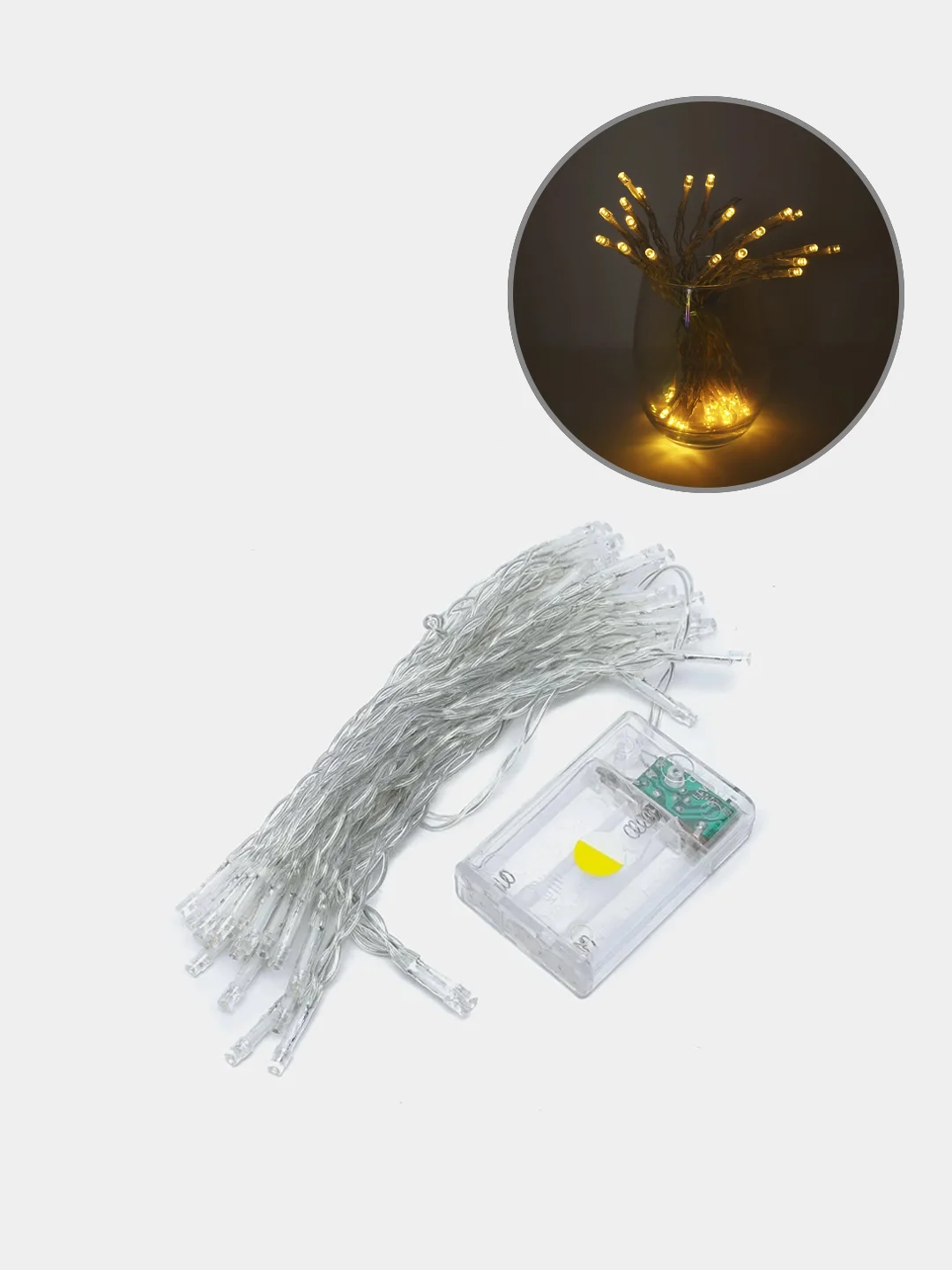 Лимонный гирлянда на батарейках и USB, 6 цветов, украшение - декор