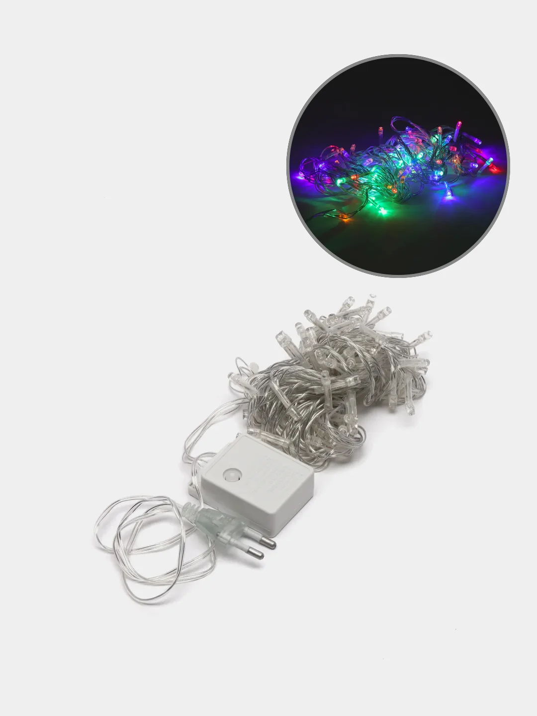 Синий гирлянда LED 7м