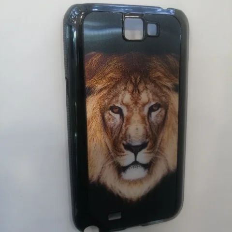 Пластиковый чехол с 3D картинками Samsung Note 2 n7100