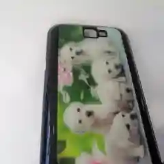 Пластиковый чехол с 3D картинками Samsung Note 2 n7100