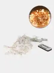 Лимонный гирлянда "Занавес", с USB контроллером, пультом ДУ
