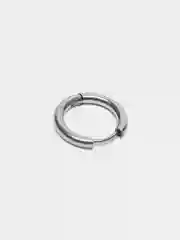 Серебряный серьга-кольцо из медицинской стали, мужская, 8 мм, 12 мм, 14 мм, 1 штука