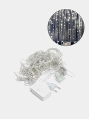 Гирлянда "Шторы", 1,5х1,5 м,  160 LED, цветная