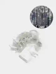 Гирлянда "Шторы", 1,5х1,5 м,  160 LED, цветная