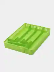 Лесной зеленый лоток для столовых приборов, 22 х 30 см