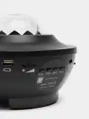 Угольный ночник-проектор звёздного неба, Планетарий, Bluetooth, с музыкой, пультом, 10 режимов