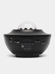 Ночник-проектор звёздного неба, Планетарий, Bluetooth, с музыкой, пультом, 10 режимов
