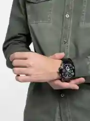 Хром часы мужские стальные