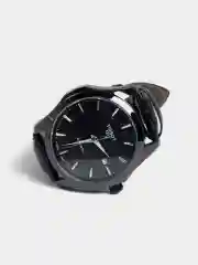 Черный часы механические мужские