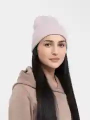 Пудровый шапка-бини унисекс