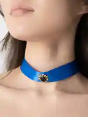 Ледяной чокер широкий