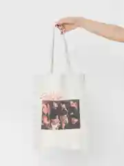 Алый сумка-шоппер, сумка через плечо, хлопковая сумка K-pop, BTS, BLACKPINK, Stray Kids, TWICE
