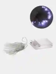 Гирлянда "Нить", прозрачная, 20 LED, свечение белое, 2 режима, 2 м