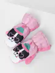 Конфетный рукавицы, варежки, зимние для девочки