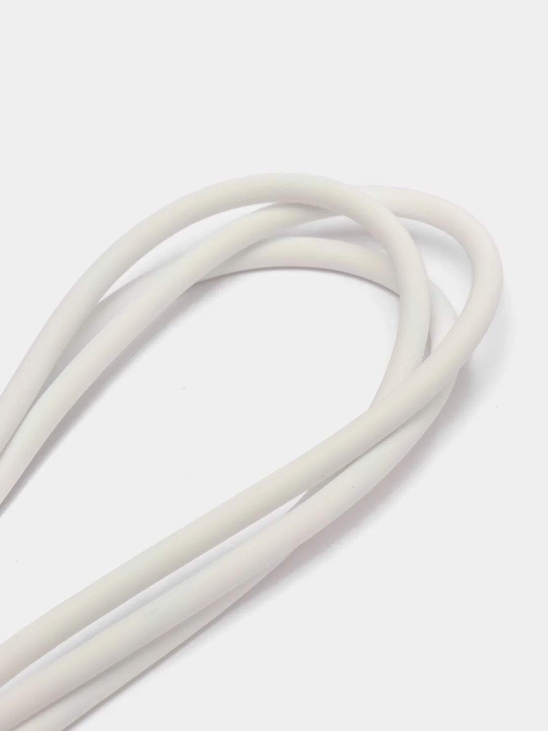 Белый кабель зарядки USB Type-C Borofone BX30 Silicone, 1 метр, круглый, 2.4 A, силикон, 2 цвета