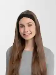 Черный повязка-ободок на голову