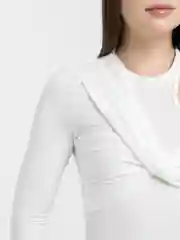 Белый боди женский