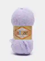 Сиреневый плюшевая пряжа Alize Softy, 50 г, 115 м