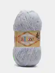 Ледяной плюшевая пряжа Alize Softy, 50 г, 115 м