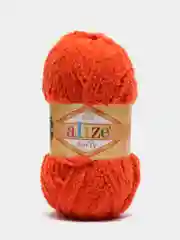Рыжий плюшевая пряжа Alize Softy, 50 г, 115 м