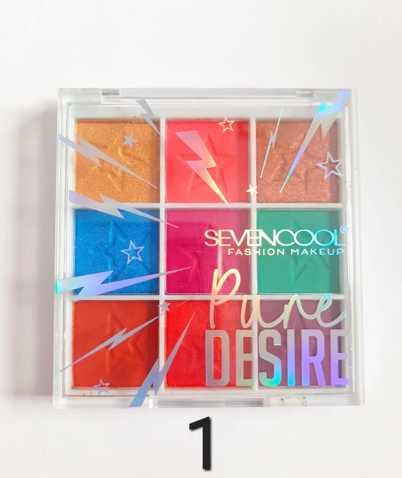Палеткой теней для век "9 colors