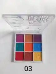 Палеткой теней для век "9 colors