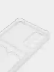 Чехол для Samsung A51/A32/A50/A12/A53/A52/A22 5G/A73, прозрачный, с карманом для карт