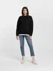Черный свитшот женский