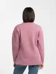 Розовый свитшот женский