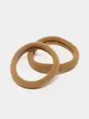 Песочный хаки резинки бесшовные, для волос, мягкие, 4,5 см