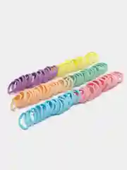 Молочный резинки бесшовные, для волос, мягкие, 4,5 см