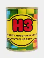 Багровый носки в банке, мужские и женские, подарок на новый год