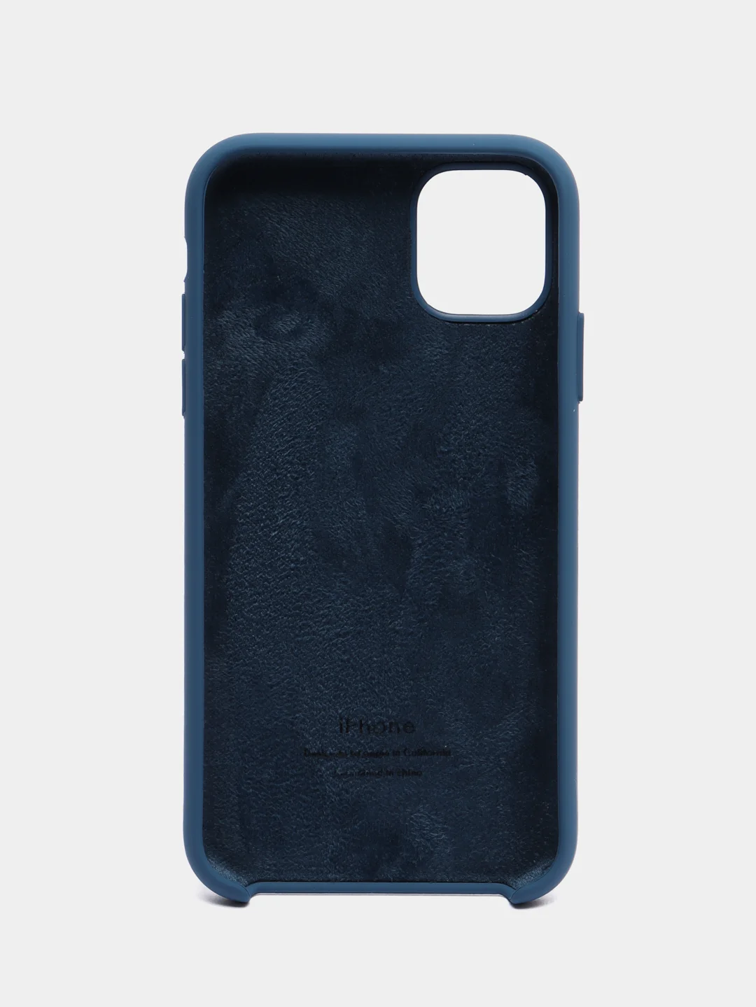 Светло-синий чехол для iPhone (Айфон) 11, 12, 13, 14, XR, 7, 8, 7/8 Plus, SE, XS, X, XR, Pro Max