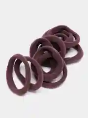 Тёмно-бордовый резинки бесшовные, для волос, мягкие, 4,5 см