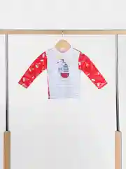 Красный джемпер для мальчика, интерлок