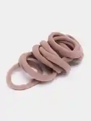 Бежевый резинки бесшовные, для волос, мягкие, 4,5 см