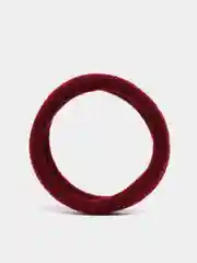 Бордовый резинки бесшовные, для волос, мягкие, 4,5 см