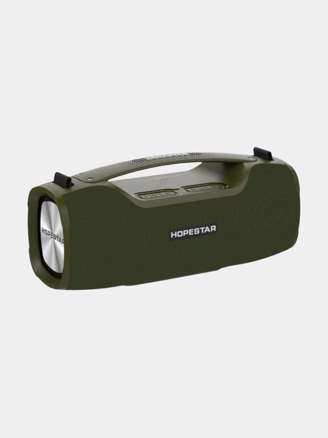 Зелёный хаки портативная колонка Hopestar A6Pro, 55W с микрофоном