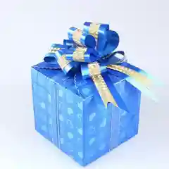 Белый подарочная коробка