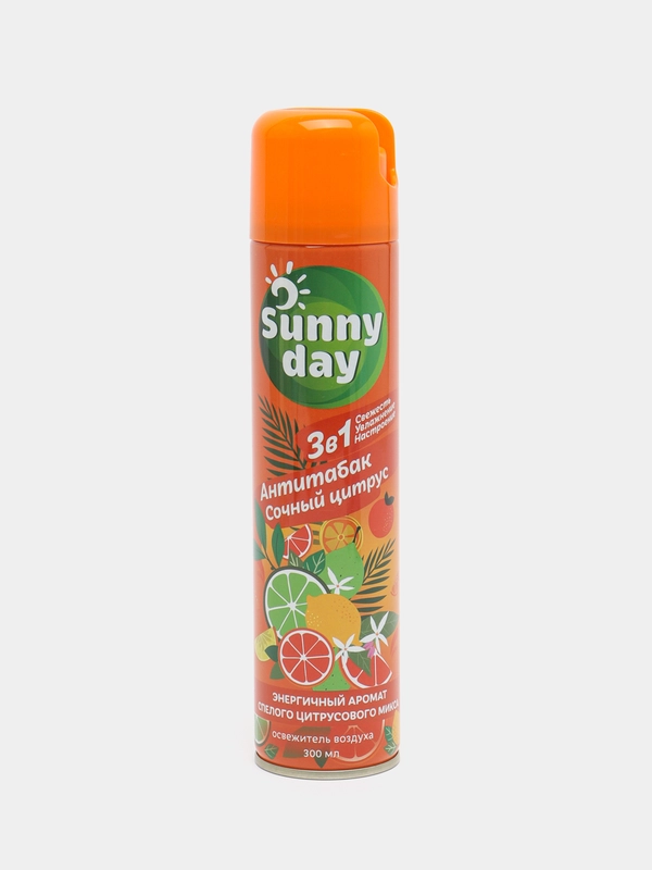 Освежитель воздуха спрей Sunny Day, 300 мл